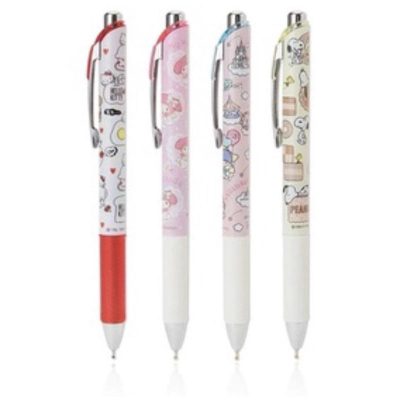 《現貨》日本製 Pentel ENERGEL 三麗鷗 原子筆 鋼珠筆 黑筆 Kitty 美樂蒂 雙子星