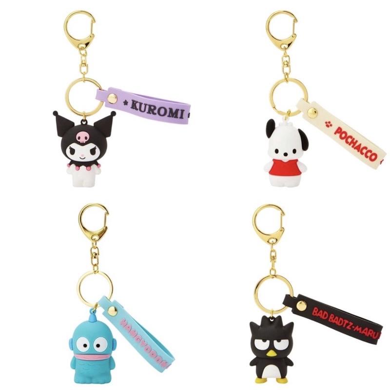 《現貨》日本 正版 三麗鷗代購 kitty美樂蒂 布丁狗 大耳狗 庫洛米 鑰匙圈 卡通 鑰匙圈 掛飾 包包吊飾 立體公仔-細節圖3