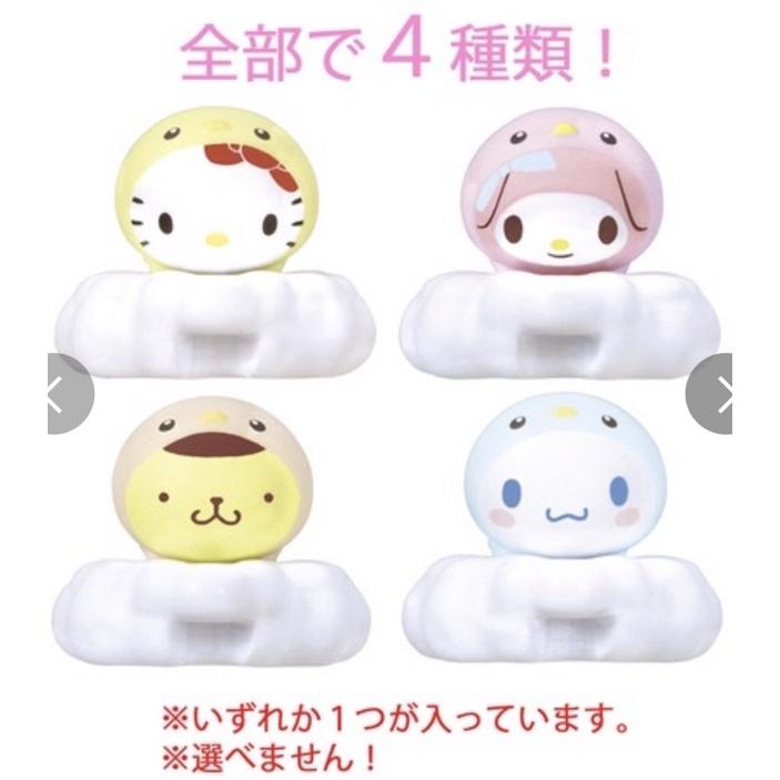 《現貨》日本 萬代 三麗鷗 kitty 美樂蒂 布丁狗 大耳狗 沐浴球 泡澡 入浴劑 洗澡 泡泡球 玩具 公仔 隨機-細節圖4