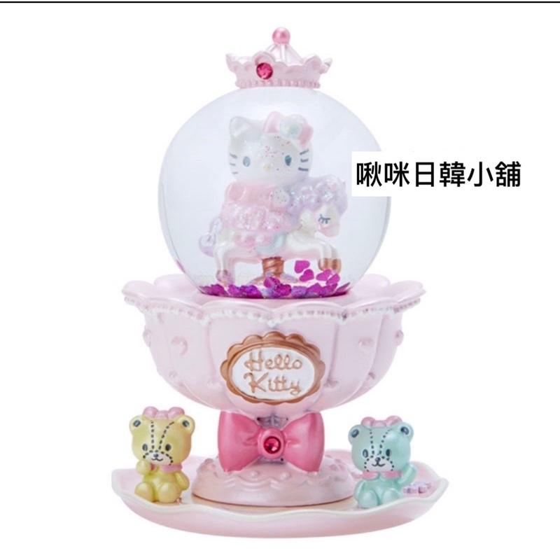 《現貨》日本正版 三麗鷗 限量聖誕節雪球 水晶球 美樂蒂 布丁狗 庫洛米 大耳狗 雙子星發光夢幻聖誕球聖誕禮物-細節圖2