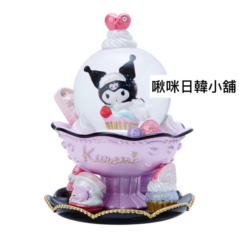 《現貨》日本正版 三麗鷗 限量聖誕節雪球 水晶球 美樂蒂 布丁狗 庫洛米 大耳狗 雙子星發光夢幻聖誕球聖誕禮物-細節圖7