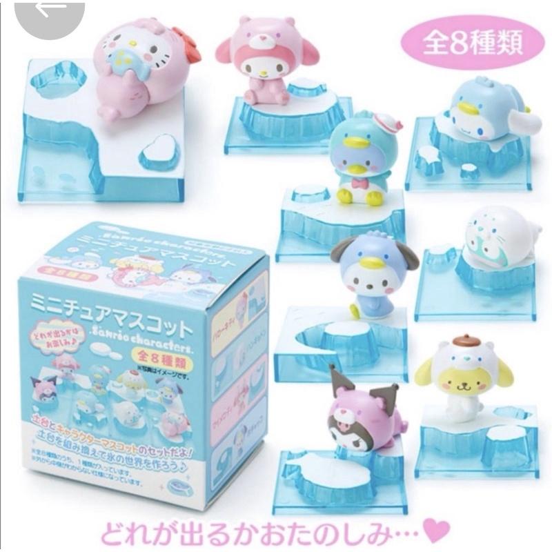 《現貨》日本製 日本代購 盲包 公仔 8款三麗鷗 凱蒂貓 kitty 美樂蒂 大耳狗 布丁狗 黑美 帕恰狗 企鵝-細節圖2