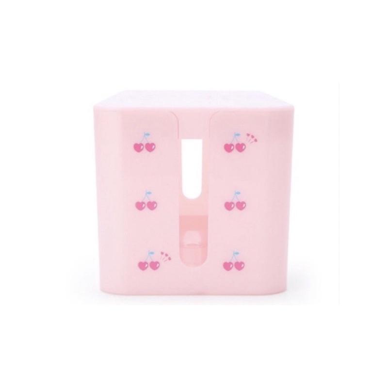 《現貨》日本代購 電源線 電線收納盒 美樂蒂 雙子星 庫洛米 電線盒 電線整理盒 集線盒 電腦線整理盒 插座盒-細節圖2