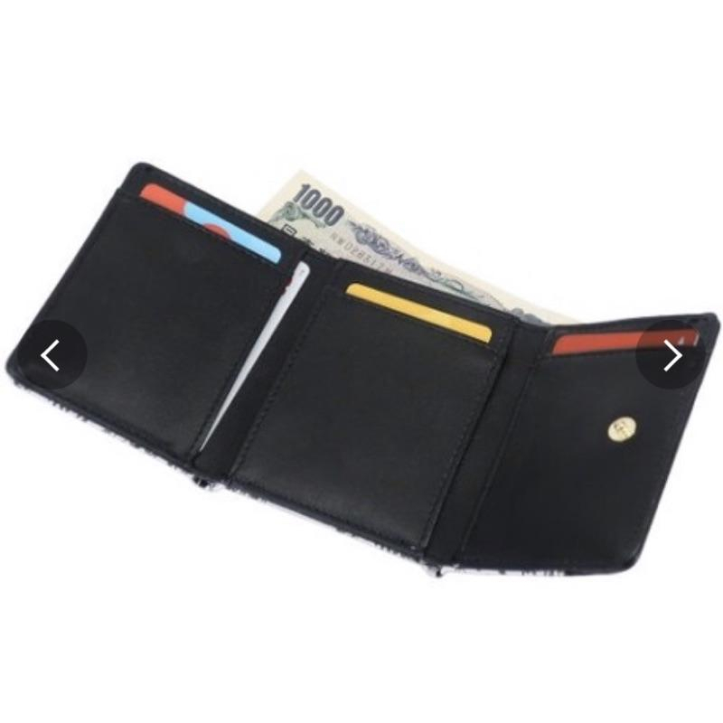 《現貨》Disney 米奇 零錢包 皮夾 短夾 三折夾 皮包 日本代購 正版 迪士尼-細節圖2