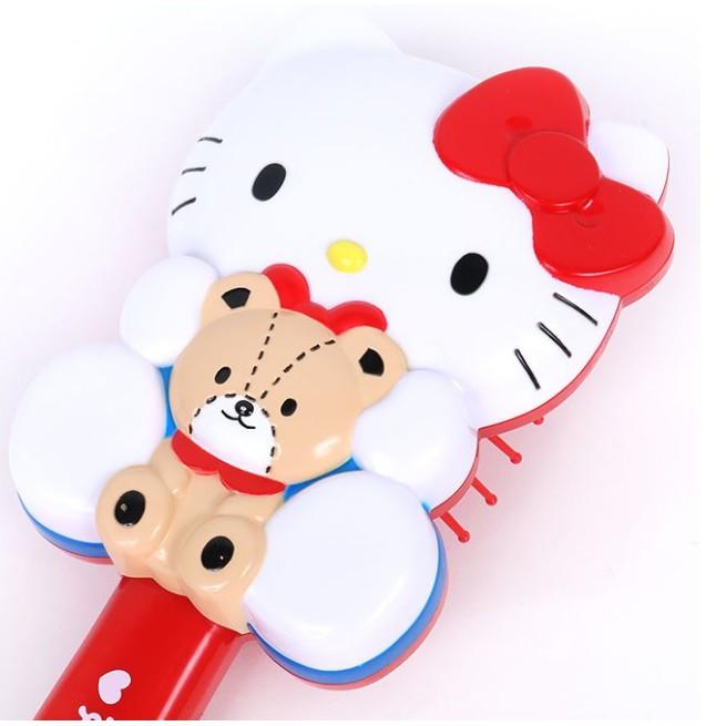 《現貨》三麗鷗 kitty 凱蒂貓 美樂蒂 大耳狗 布丁狗 庫洛米 造型梳子 髮梳 日本代購-細節圖2