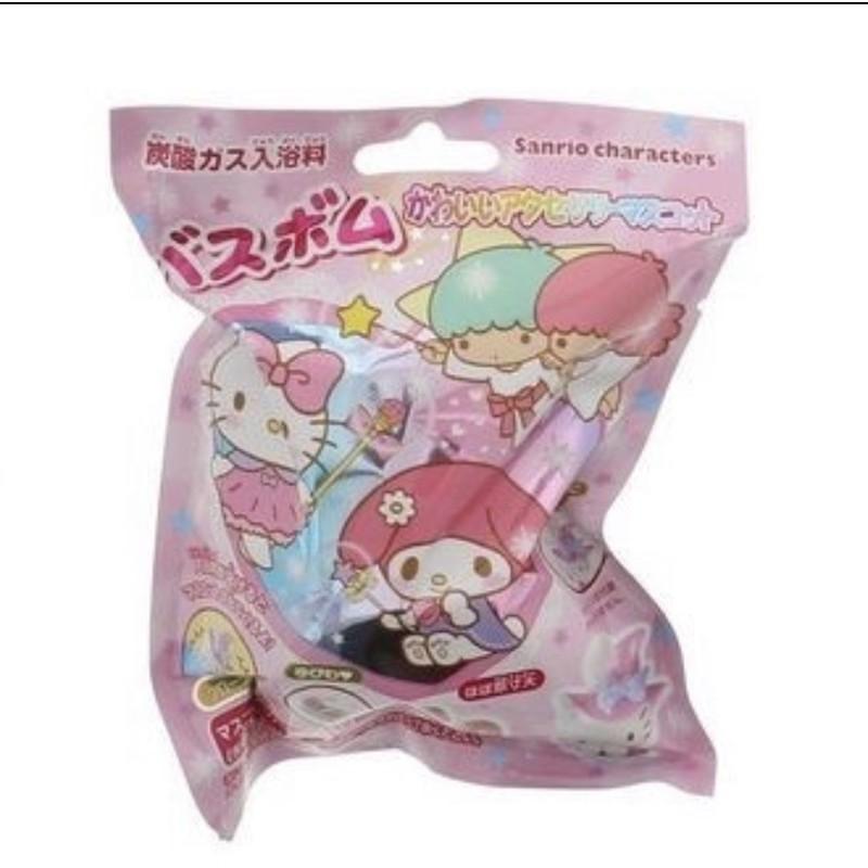 《現貨》HELLO KITTY 沐浴球 泡泡球 入浴劑 洗澡玩具 三麗鷗 雙子星 凱蒂貓 美樂蒂 隨機-細節圖2