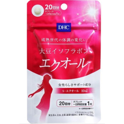 《現貨》日本境內版 DHC 大豆異黃酮 雌馬酚 PLUS 加強版 20日份 日本代購