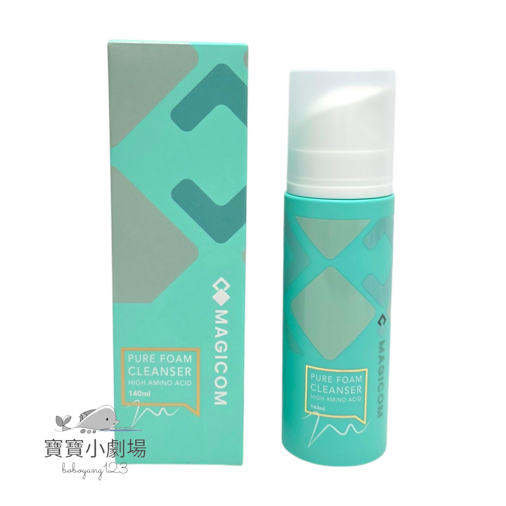 【MAGICOM】38% 胺基酸極淨潔顏慕斯(140ML/瓶)寶寶小劇場