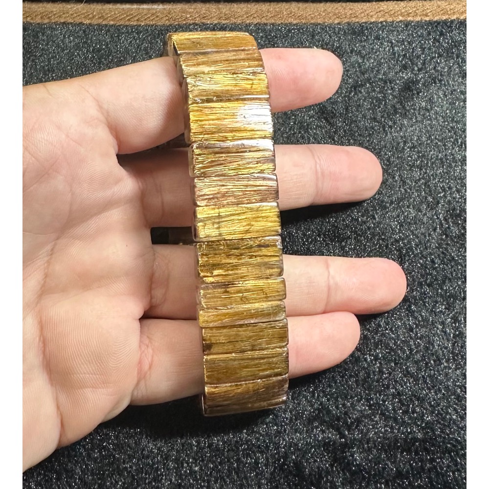 滿版咖啡鈦手排 21mm-細節圖2