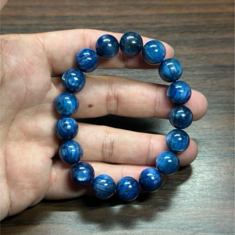 【 藍晶石手珠 12mm手圍17】-細節圖2