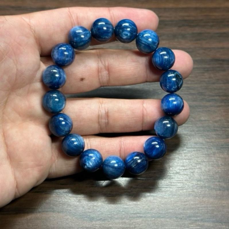 【 藍晶石手珠 12mm手圍17】-細節圖3