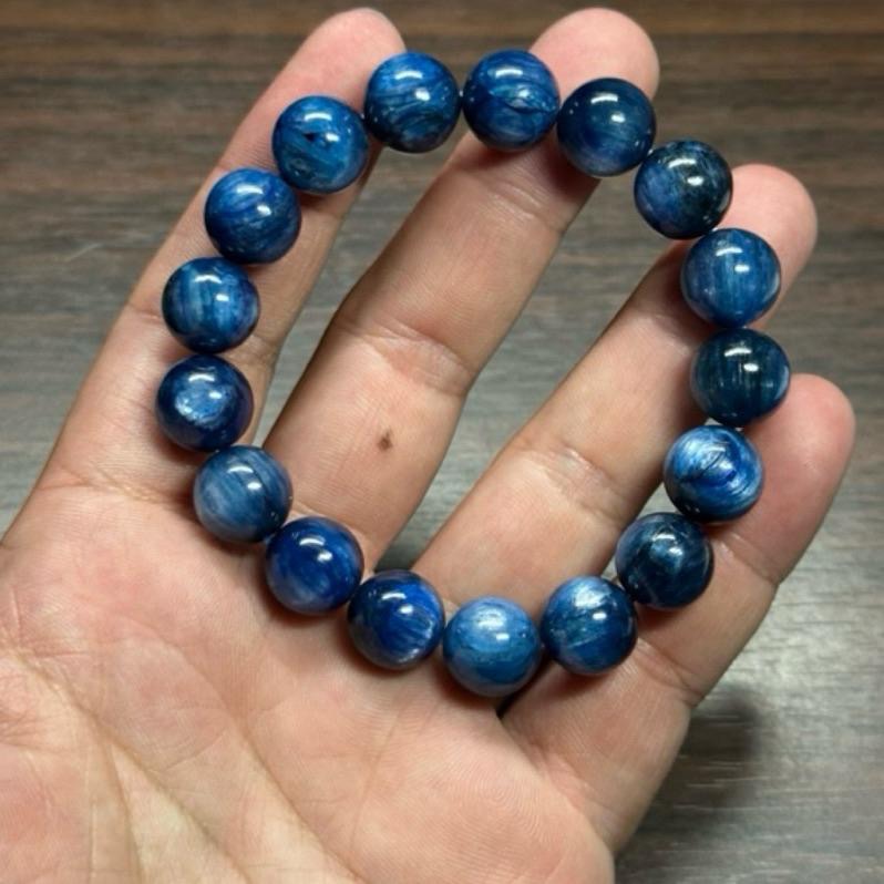 【 藍晶石手珠 12mm手圍17】-細節圖4
