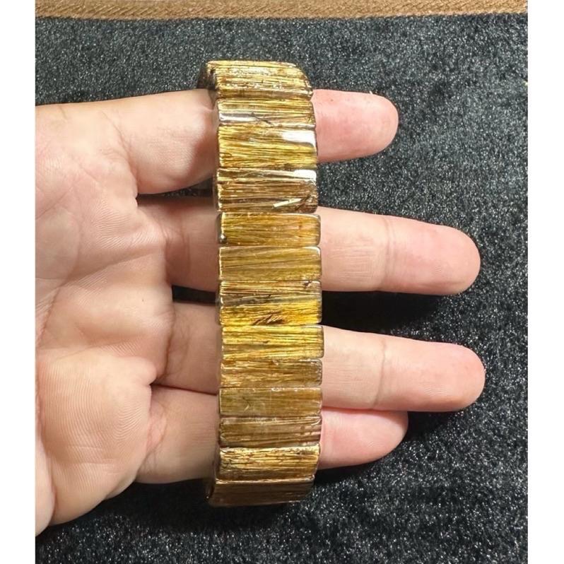 【 滿版大咪咖啡鈦手排 21mm 手圍盤19 】-細節圖2