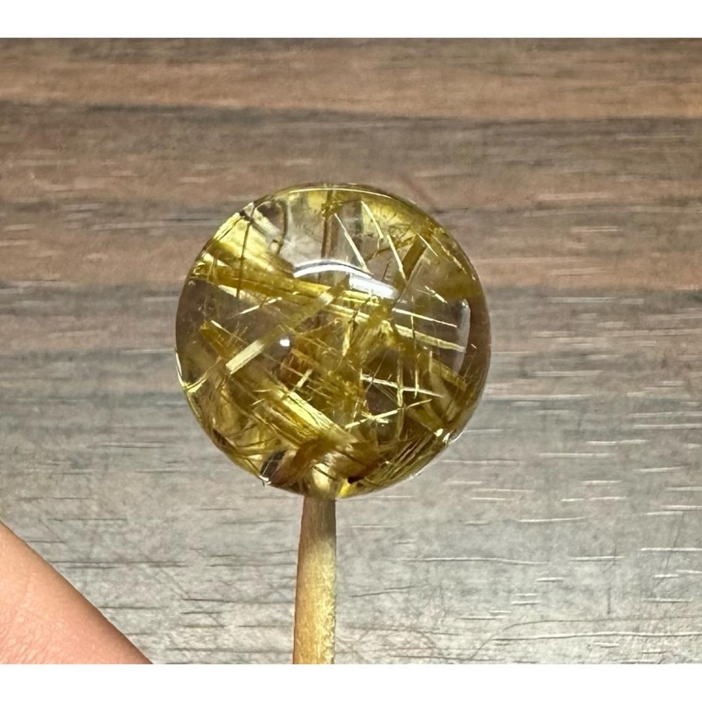 【 清透鈦晶花單珠 17mm(通孔) 】-細節圖4