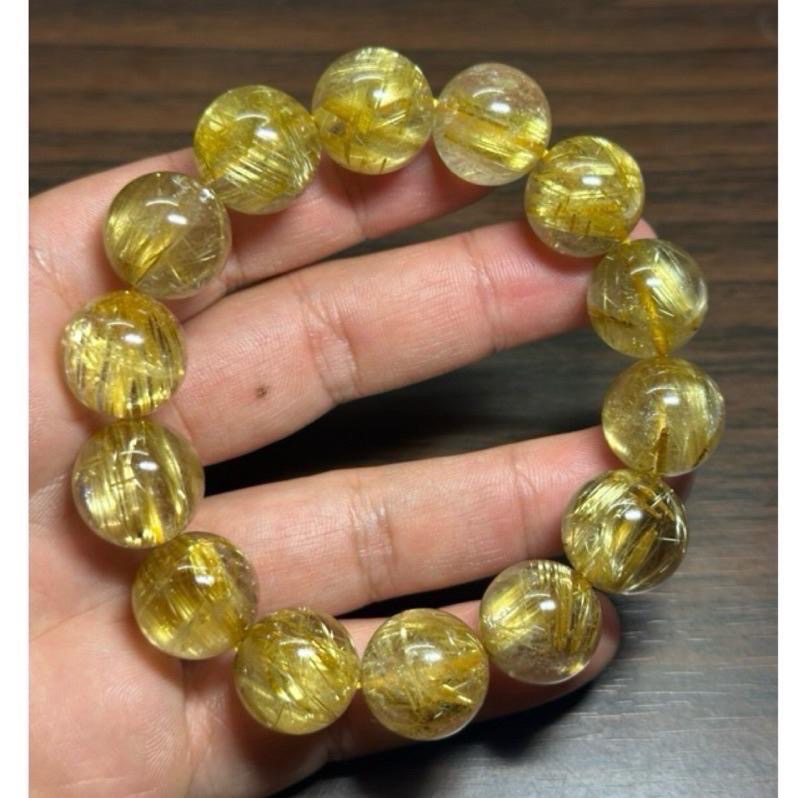 【 大咪鈦晶手珠 16mm 手圍盤18 】-細節圖2