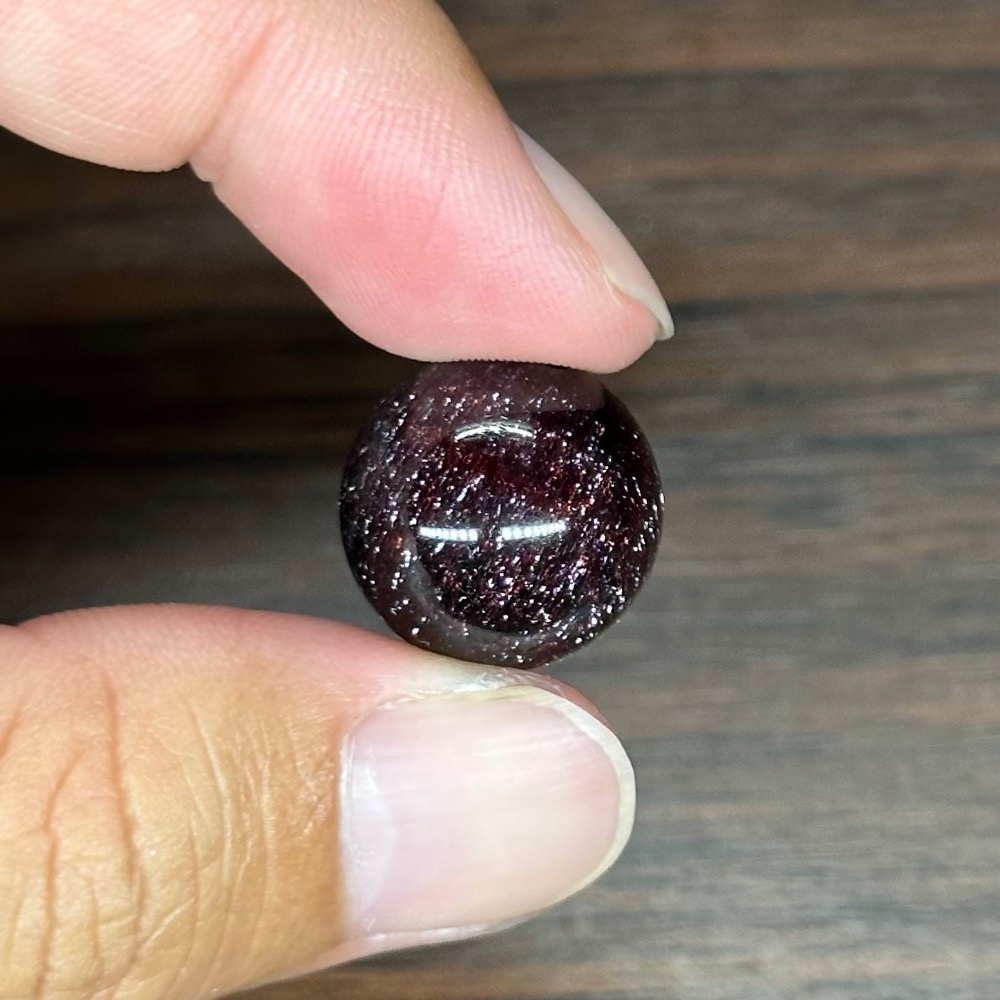 紫紅超七單珠 16.8mm（通孔）-細節圖4