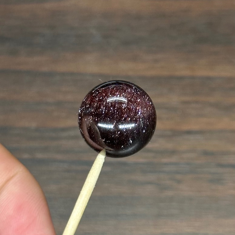 紫紅超七單珠 16.8mm（通孔）-細節圖5
