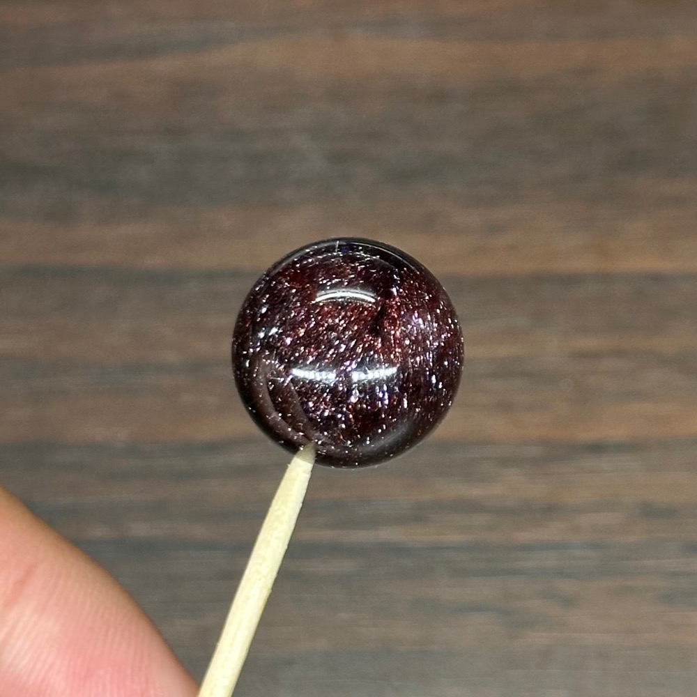 紫紅超七單珠 16.8mm（通孔）-細節圖8