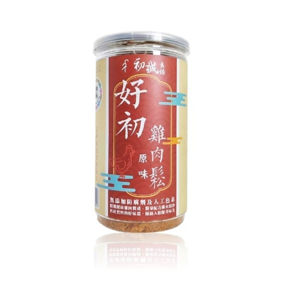 【初誠良物】原味好初雞肉鬆(200g/罐)-規格圖7