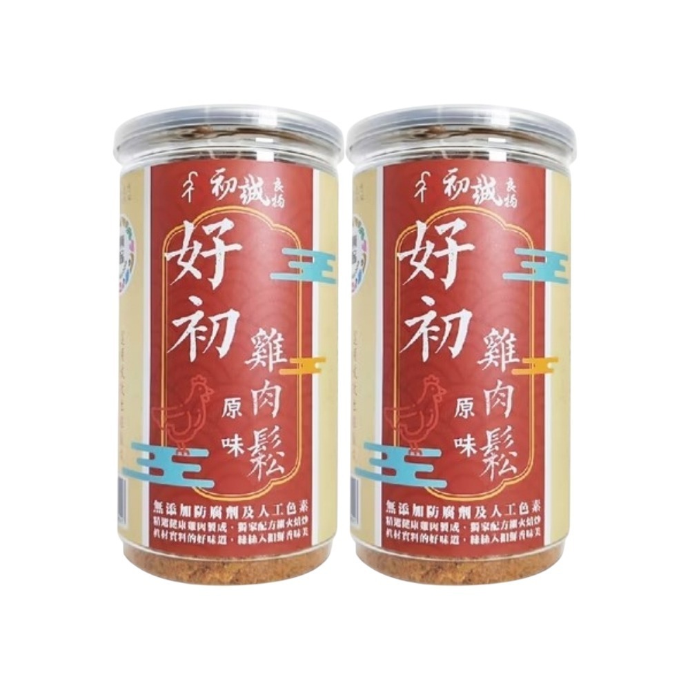 【初誠良物】原味好初雞肉鬆(200g/罐)-規格圖7