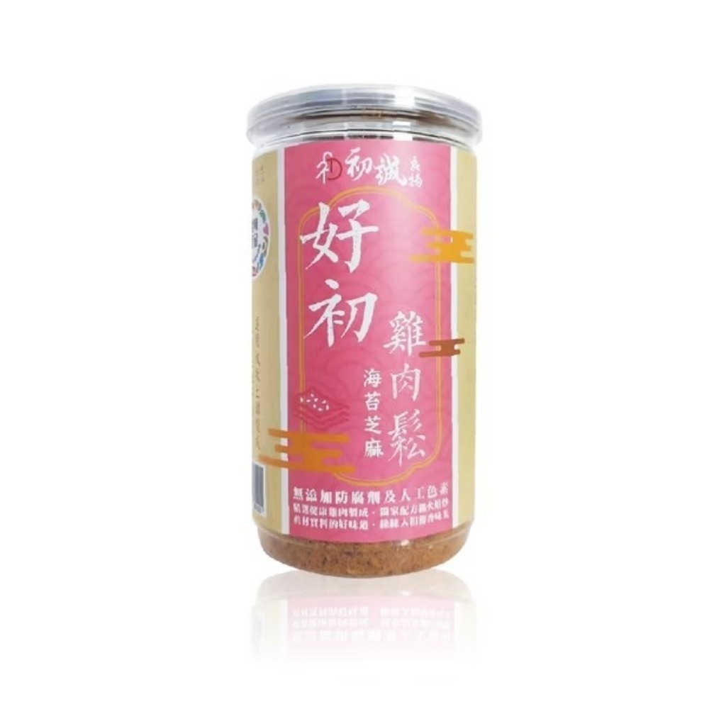 【初誠良物】海苔芝麻好初雞肉鬆(200g/罐)-規格圖7