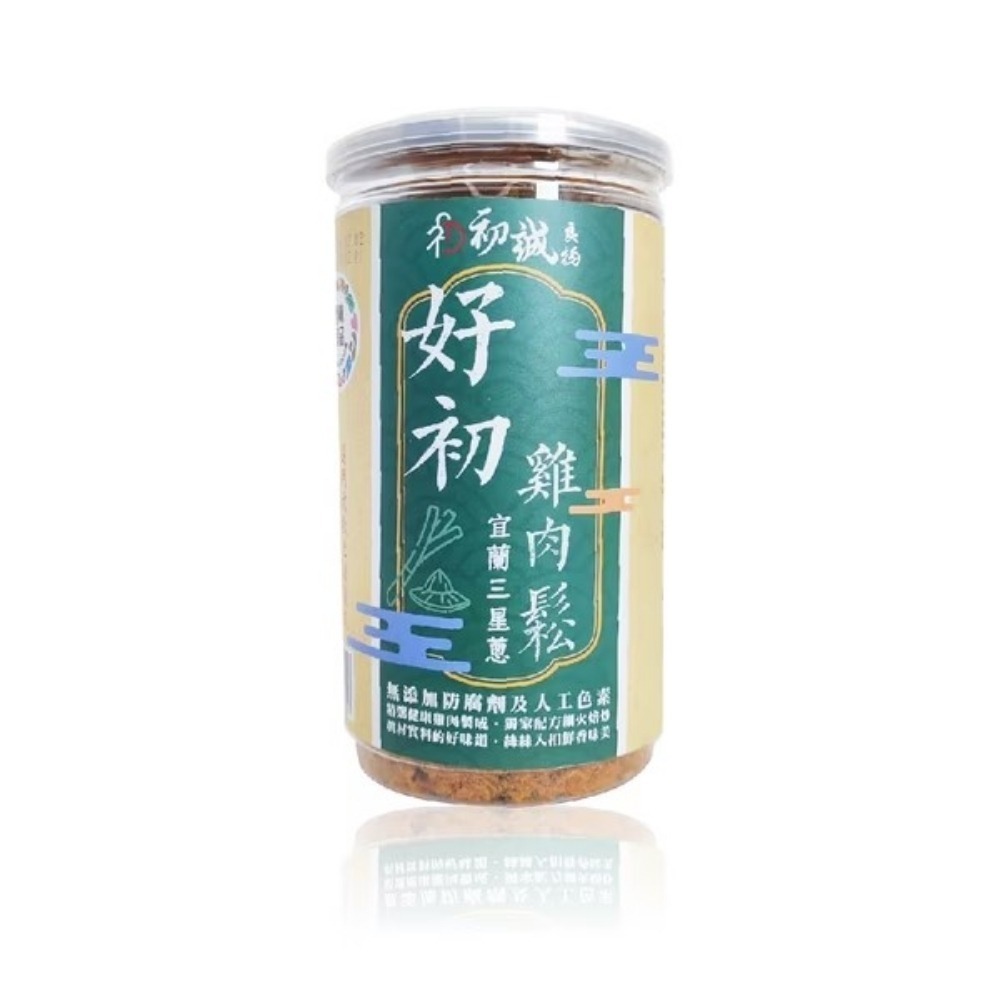 【初誠良物】宜蘭三星蔥好初雞肉鬆(200g/罐)-規格圖7