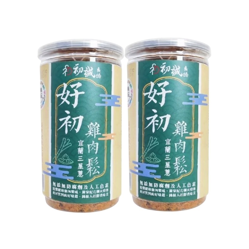 【初誠良物】宜蘭三星蔥好初雞肉鬆(200g/罐)-規格圖7