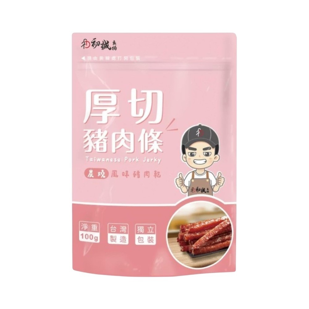 【初誠良物】蒜味厚切豬肉條(100g/包)-規格圖7