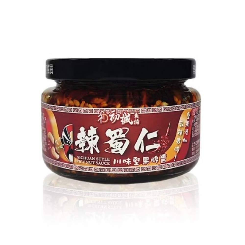 【初誠良物】辣蜀仁川味堅果辣醬(145g/罐)-規格圖7