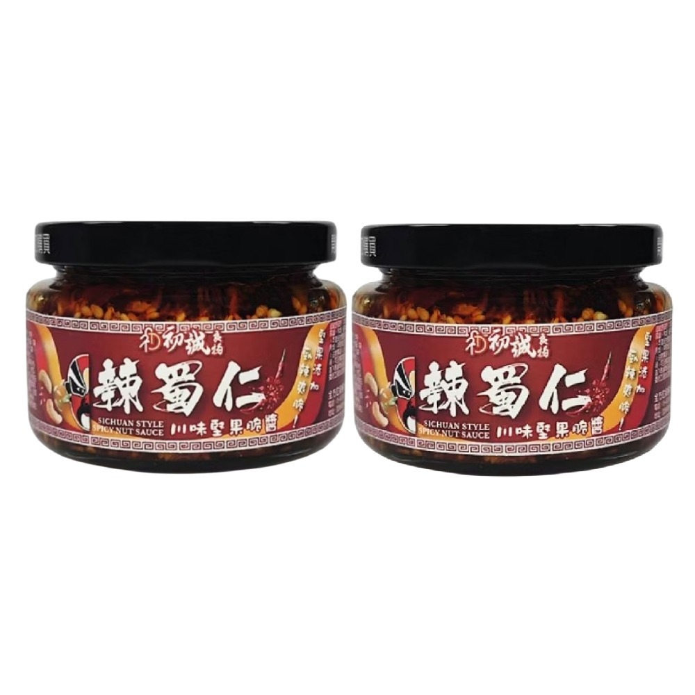 【初誠良物】辣蜀仁川味堅果辣醬(145g/罐)-規格圖7
