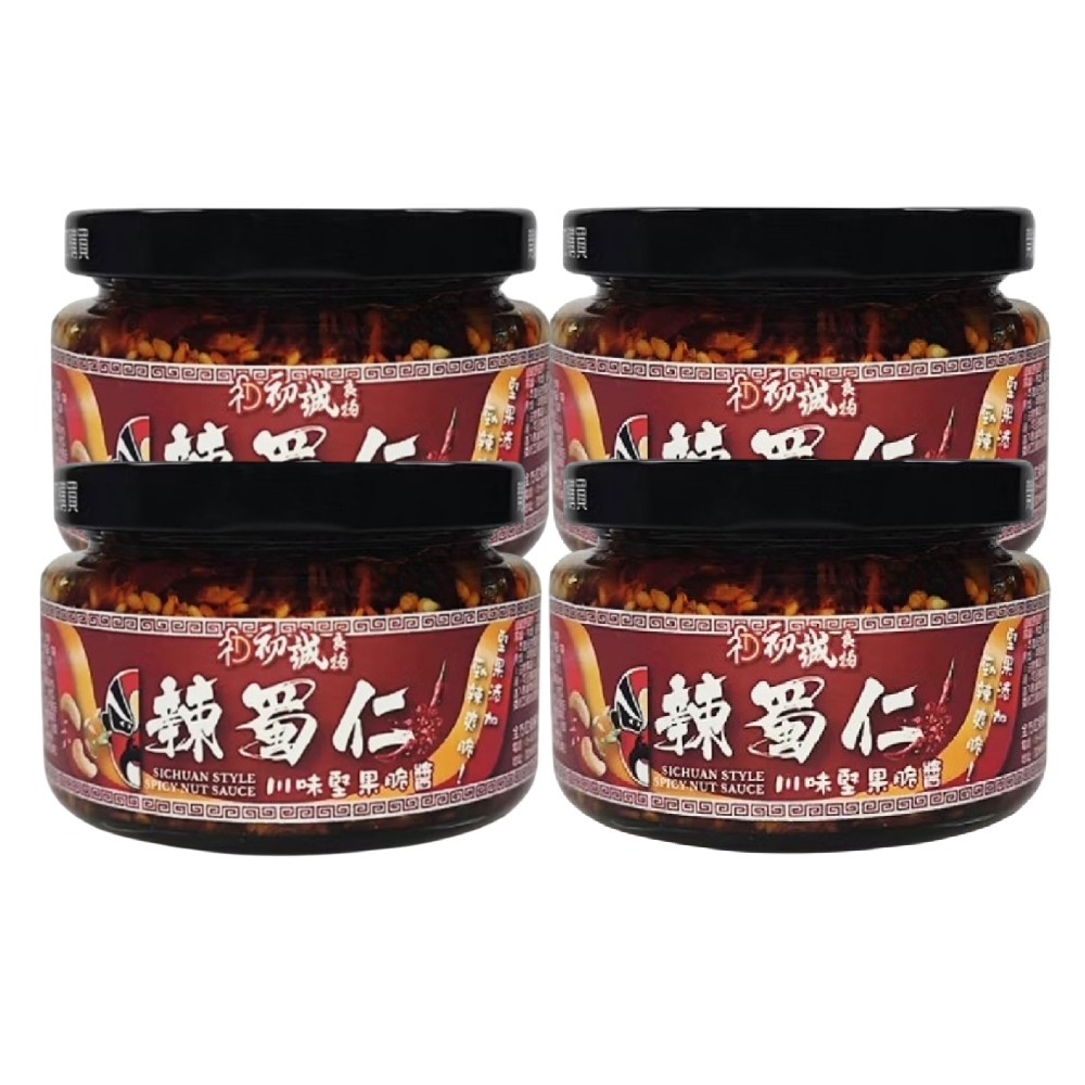 【初誠良物】辣蜀仁川味堅果辣醬(145g/罐)-規格圖7