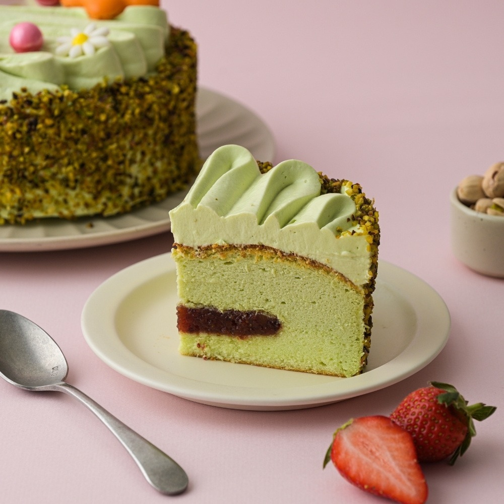 【栗卡朵洋菓子坊】開心莓煩惱蒸蛋糕6吋(500g_生日蛋糕_附6入刀叉盤)-細節圖2