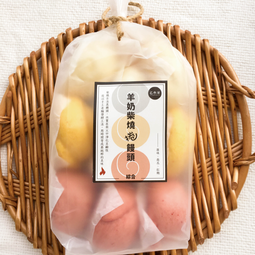 【乙木羊】羊奶柴燒捲饅頭450g(9入/包）-細節圖3