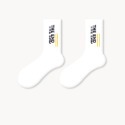 VYPST 現貨 ins個性字母中筒襪 純棉襪 素色 長襪 襪子 情侶襪 生日禮物 交換禮物 情人節禮物-規格圖7