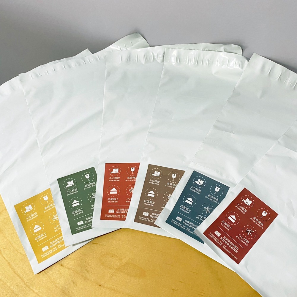 VYPST 現貨 自製莫蘭迪色系多功能出貨貼紙 轉角貼 拆貨貼 錄影貼 小心切割 拆封錄影貼紙 錄影貼紙 警語貼紙-細節圖2