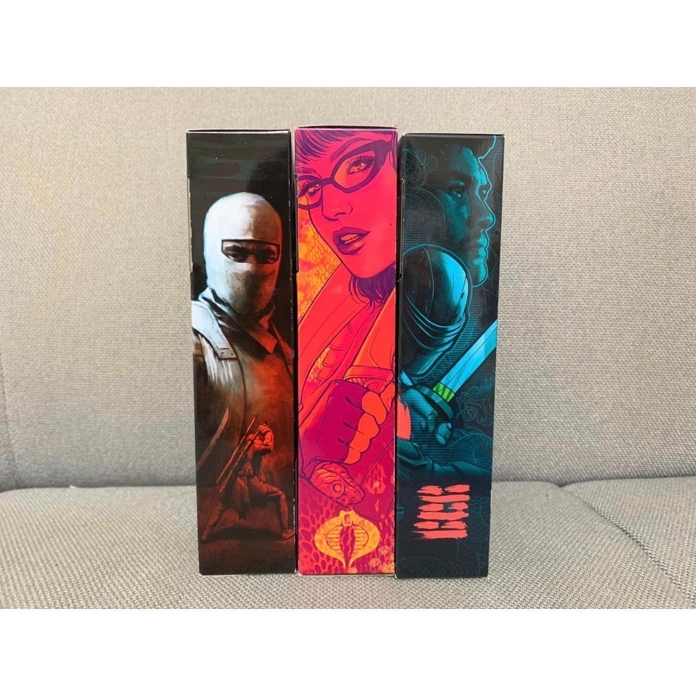 [bm] hsbro 孩之寶 特種部隊 GI joe 6吋人偶 三隻合售 白幽靈 女伯爵 蛇眼 *C-細節圖3