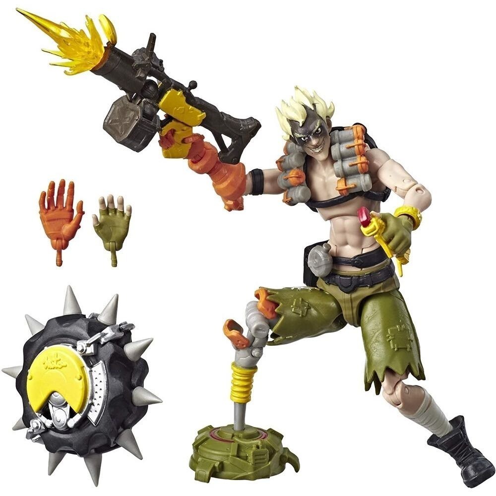 [bm] hasbro 孩之寶 Overwatch 鬥陣特攻 炸彈鼠 Junkrat 6吋 可動人偶 #D-細節圖3