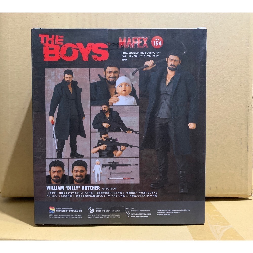 [bm] Mafex 黑袍糾察隊 the boys 6吋 屠夫 布爾徹 布爾契 嬰兒 護國超人 亞馬遜影集 #C-細節圖3