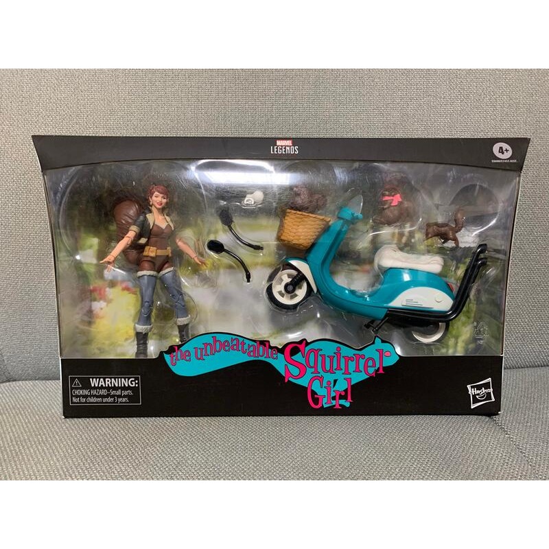 [bm]孩之寶 漫威 marvel legends 懲罰者 機車 人車組 松鼠女孩 速可達機車 人車組 一起賣#C-細節圖5