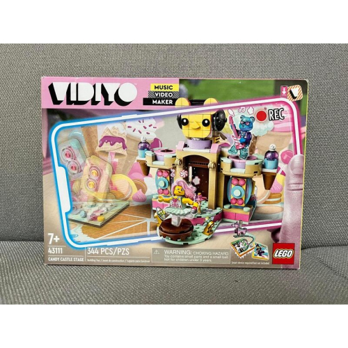 [bm] LEGO lego 樂高 43111 VIDIYO 音樂 AR 糖果城堡 舞臺 藍熊 芭蕾舞少女 冰淇淋#C