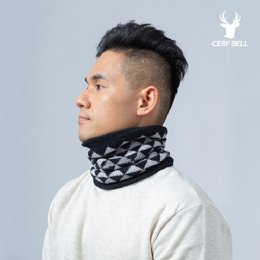 [bm]【瑟夫貝爾】冬季 拼色保暖圍脖 圍脖 加厚圍脖 台灣製造 圍巾 231219-5#c-細節圖2