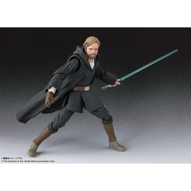 [bm] 萬代 shf S.H.Figuarts 星際大戰 路克 天行者 老路克 最後的絕地武士 星戰8 #C-細節圖4