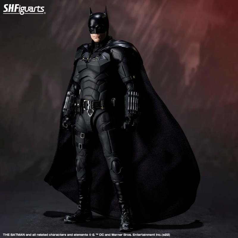 [bm] 萬代 bandai SHF 電影 蝙蝠俠 2022 DC 羅伯派汀森 可動完成品 #C-細節圖8