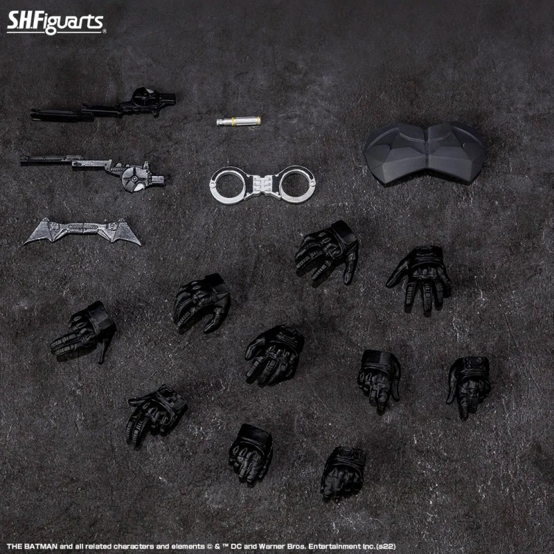[bm] 萬代 bandai SHF 電影 蝙蝠俠 2022 DC 羅伯派汀森 可動完成品 #C-細節圖10