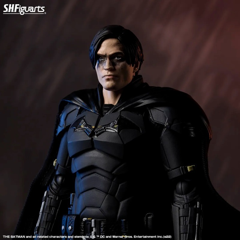 [bm] 萬代 bandai SHF 電影 蝙蝠俠 2022 DC 羅伯派汀森 可動完成品 #C-細節圖11