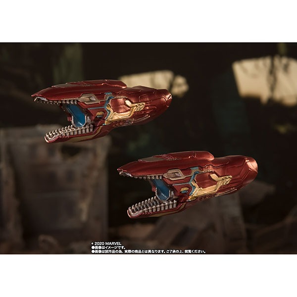 [bm]BANDAI 萬代 魂商店 SHF 鋼鐵人 MK85 戰損版 I AM IRON MAN 復仇者聯盟 終局之戰-細節圖5