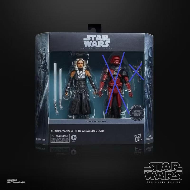 [bm] 拆賣 孩之寶 hasbro 星際大戰 黑標 6吋  阿蘇卡 Ahsoka 曼達洛人 影集 #C-細節圖3