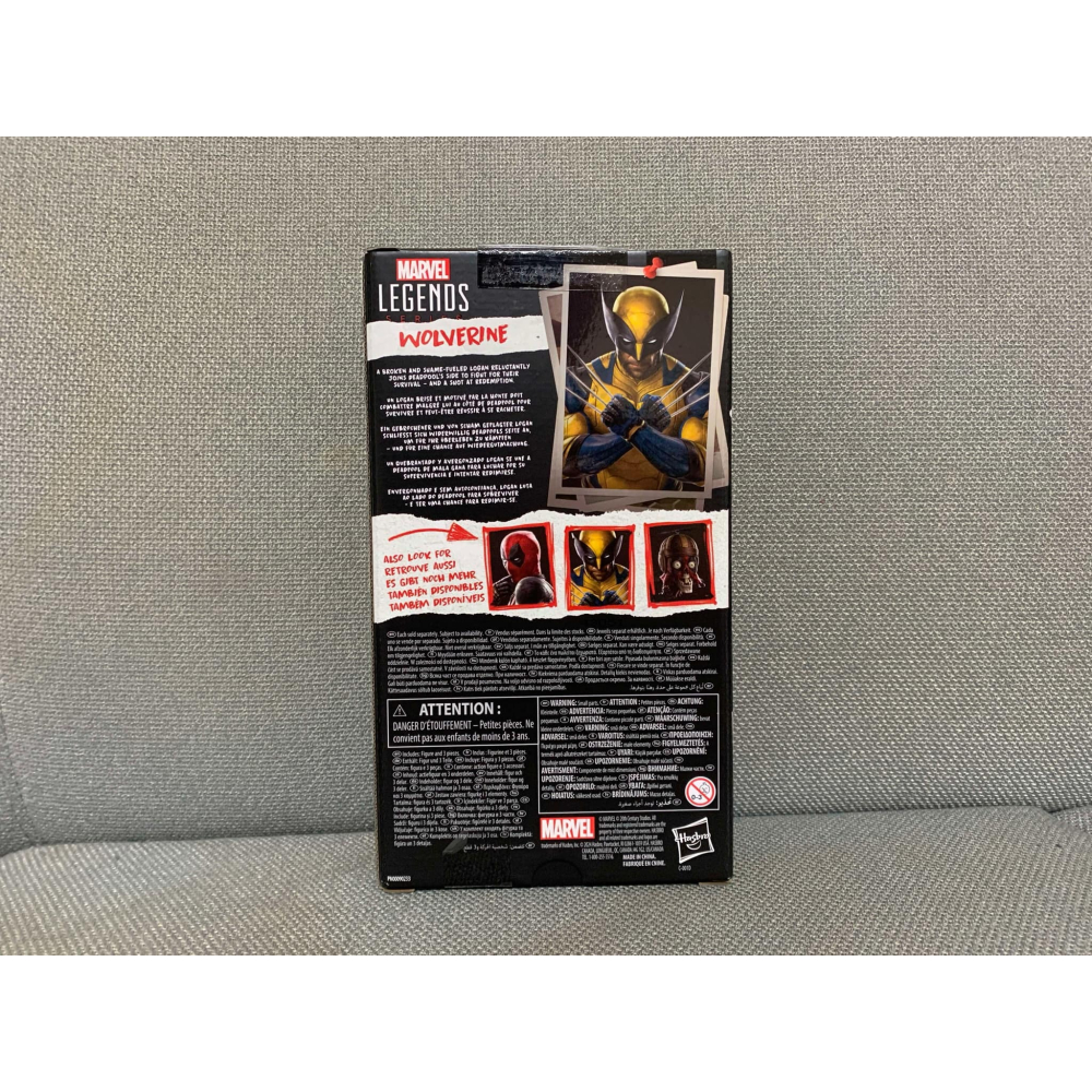 [bm] 孩之寶 hasbro 漫威 marvel legends 金鋼狼 金剛狼 羅根 黃衣版 死侍 X戰警 #C-細節圖2