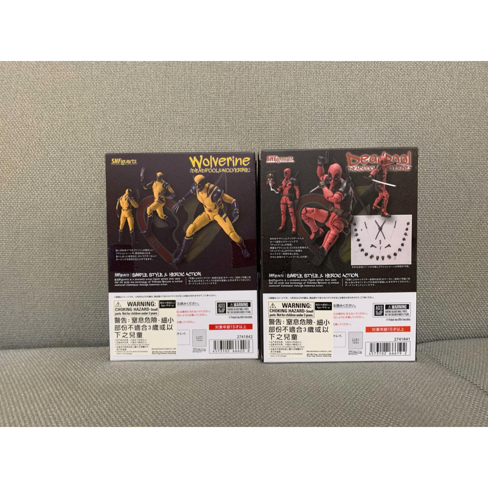 [bm] 萬代 bandsi shf 金剛狼 金鋼狼 wolverine + 死侍 deadpool 電影版 #C-細節圖2