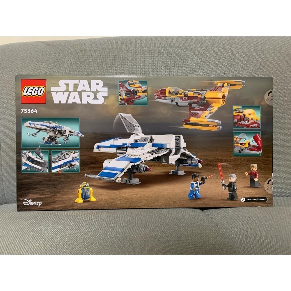 [bm] 樂高 LEGO lego 75364 阿蘇卡影集 星際大戰 E-wing 全新未拆 #C-A-細節圖2